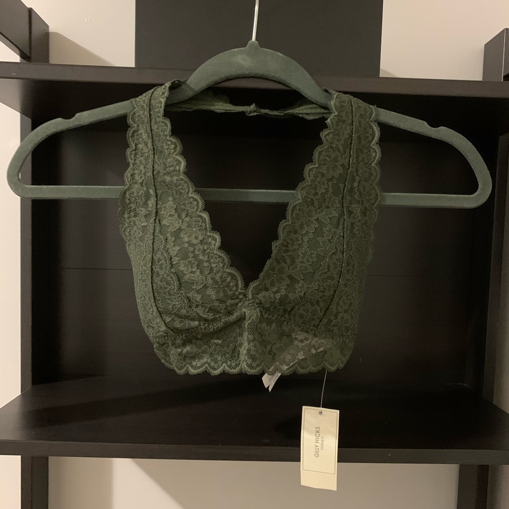 NWT Gilly Hicks halter bralette
